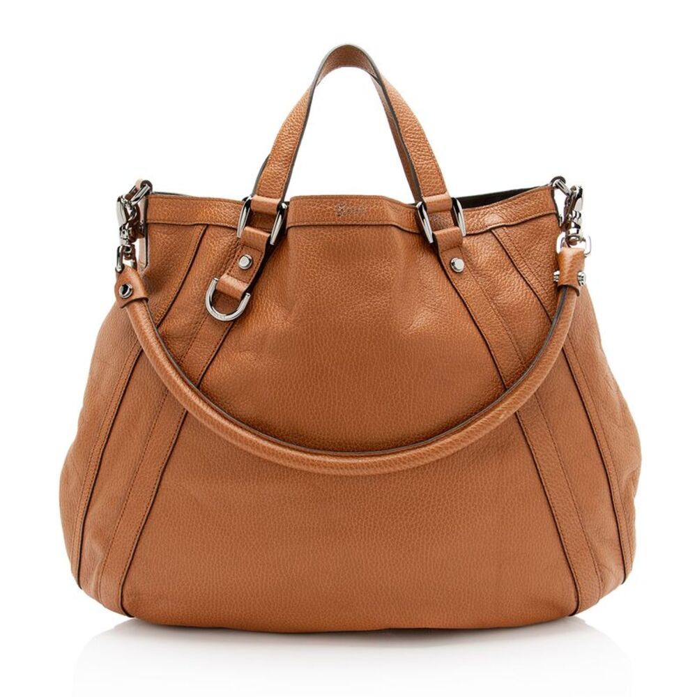 Gucci Leather Abbey Convertible Tote